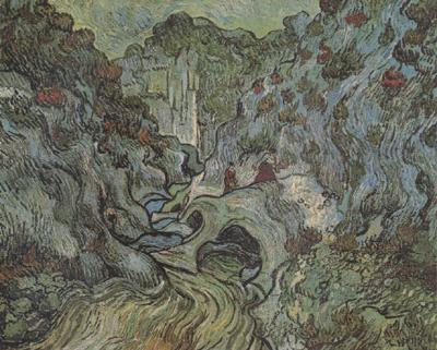 Les Peiroulets Ravine (nn04), Vincent Van Gogh